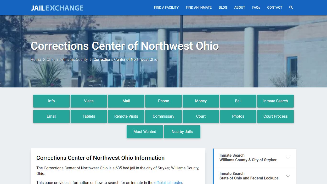 Corrections Center of Northwest Ohio - Jail Exchange